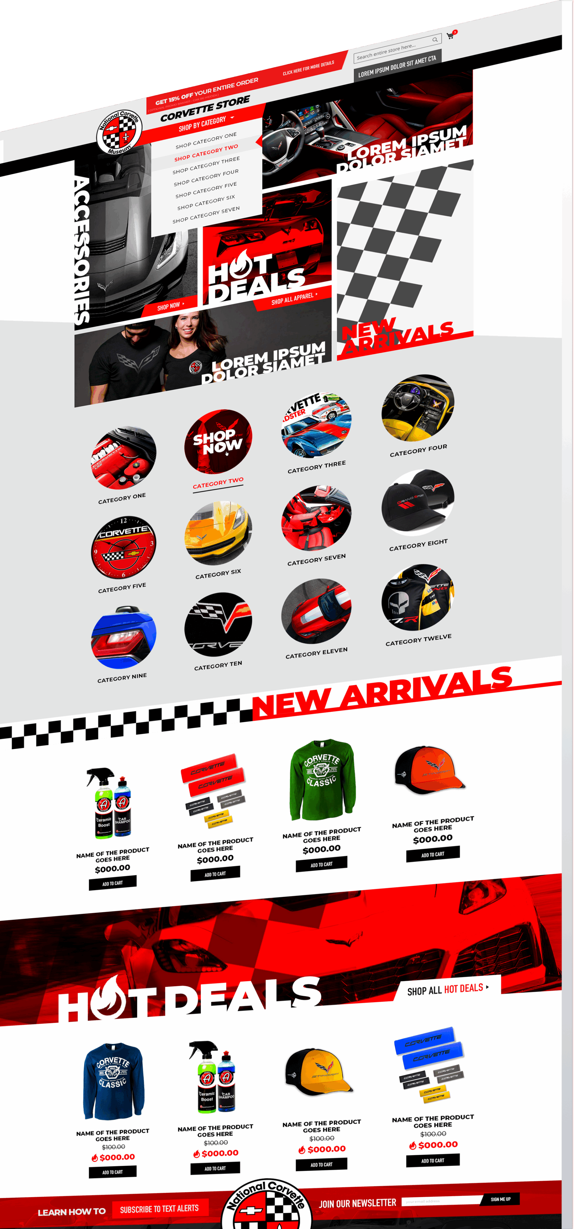 CORVETTE | web design case study