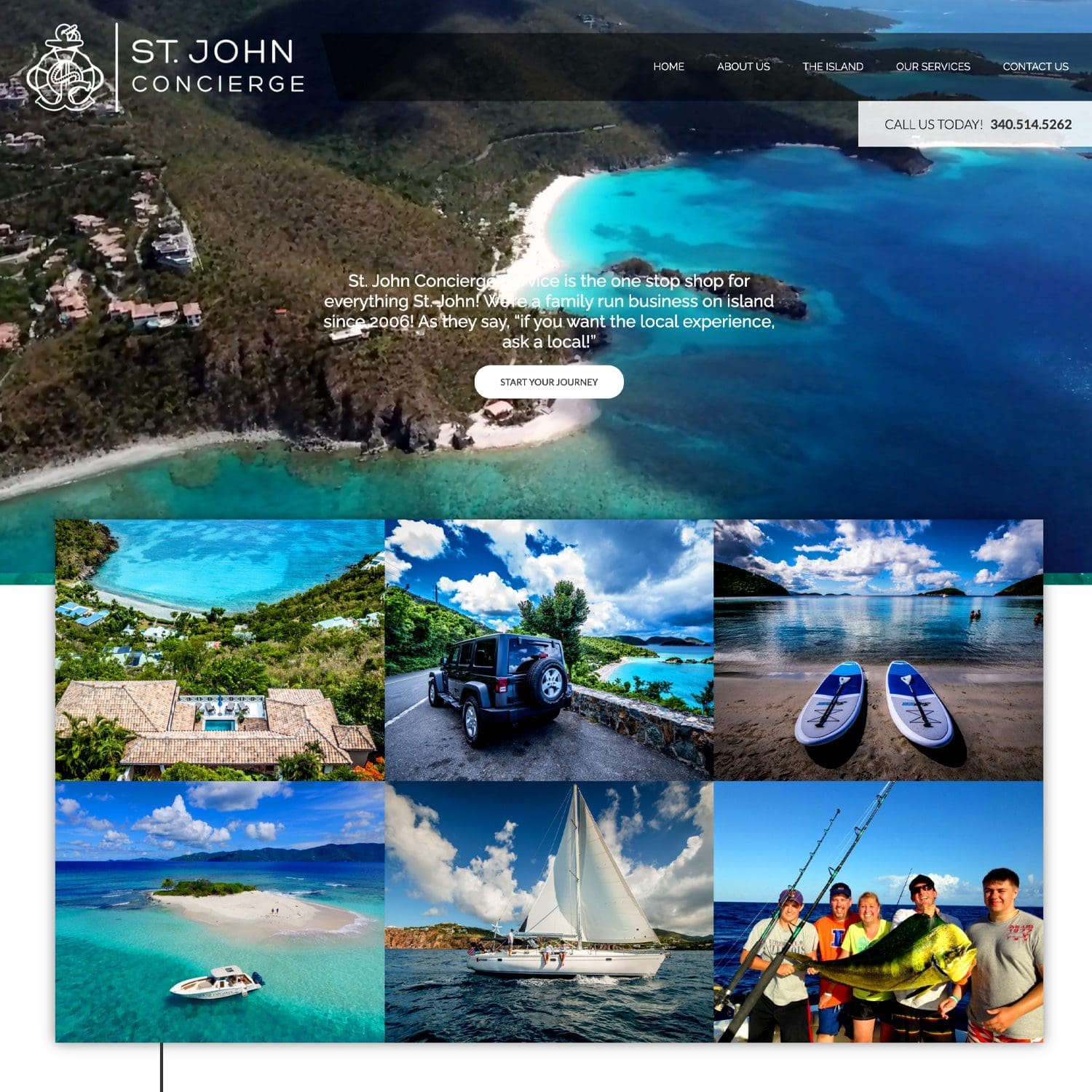 St Johns Concierge - website design Chattanooga